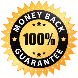 100% money-back guarantee