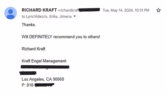 Customer satisfaction review